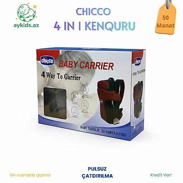 Uşaqlar üçün digər mallar: 🤍👶 Chicco 4-ü-1 Kenquru – Komfortlu və Təhlükəsiz Aktiv valideynlər — 1