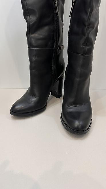 moon boot: Сапоги, 37, Basconi, Б/у, цвет - Черный, Самовывоз — 2