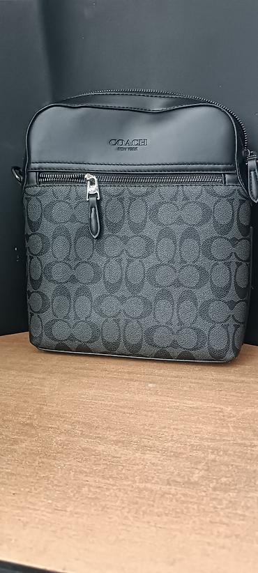 мишель корс сумка: Классическая сумка, Coach, Материал: Комбинированный материал, Множество карманов, Мужские, Новый — 1
