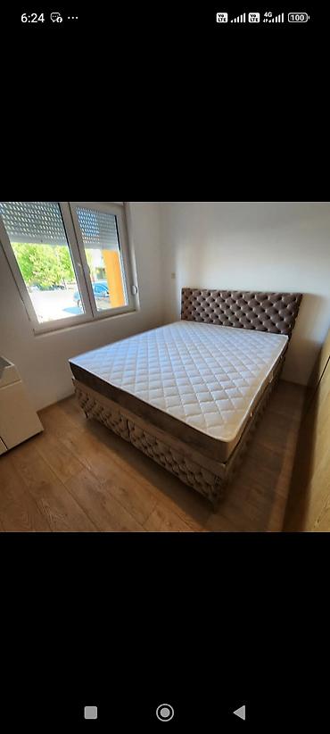 Kreveti: Boxspring bračni kreveti sa tapaciranim uzglavljem - Tip: boxspring — 9