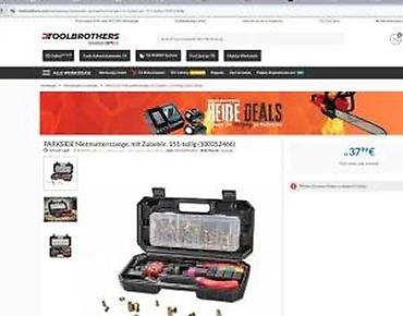 Setovi ručnog alata: Ručna klešta za nitne matice (rivet-nut set) u koferu – PARKSIDE - — 15