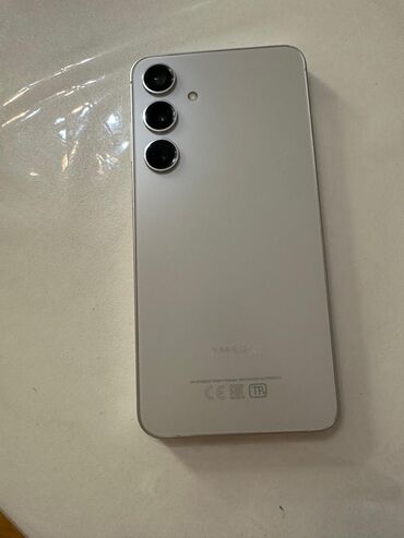 телефон fly с кнопками: Samsung Galaxy S24+, 256 GB, rəng - Gümüşü, Sensor, Barmaq izi, Simsiz şarj