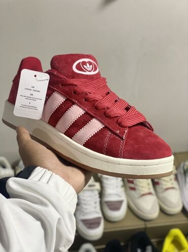 Кроссовки и спортивная обувь: Кеды Adidas Campus (оригинальная линейка Originals) - Материал верха — 5