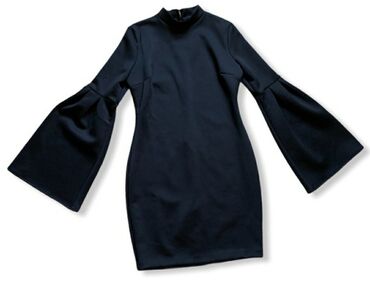 Haljine: Guess XS, bоја - Crna, Koktel, klub, Dugih rukava — 4