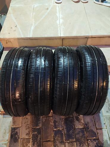 Disk təkərlər: 4 ədəd təkər diski və şin komplekti təzə işlənməmiş masazirda . işde — 15