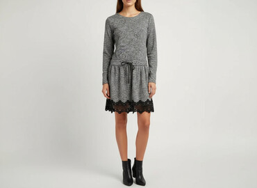 elegancki sweter do sukienki: Sukienka damska, rozmiar S