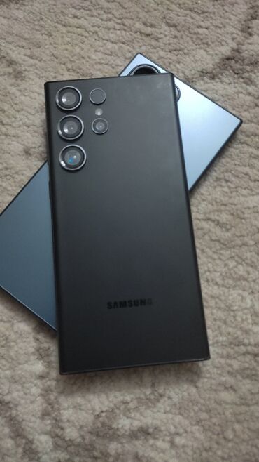 терабайт цена: Samsung Galaxy S23 Ultra, Колдонулган, 1 ТБ, түсү - Кара, 2 SIM