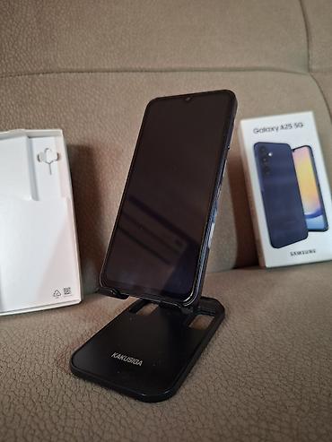 samsung tab s9 fe: Samsung Galaxy A25, 256 GB, rəng - Göy, Barmaq izi — 4