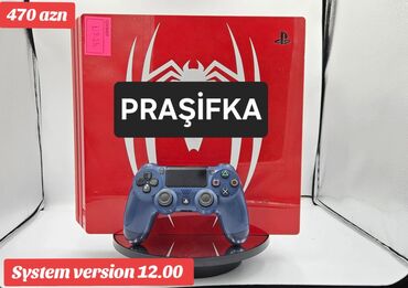 Xbox Series S: Özəl "Hörümçək adam" mövzusunda qırmızı rəngdə Sony PlayStation 4 Pro