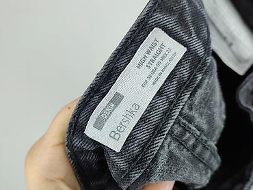 cropped jeans: Bershka, Jeansy damskie, rozmiar XS — 4