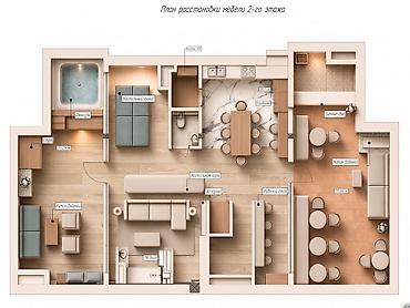 рыночная стоимость: 6 комнат, 300 м², Резиденция, 13 этаж, Евроремонт — 4