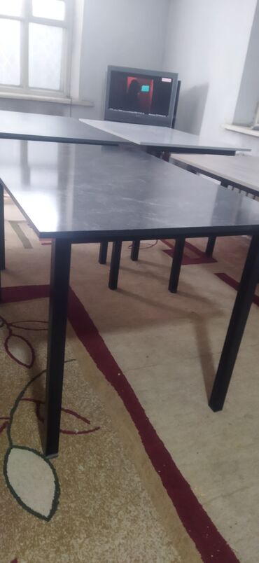 Кухонные столы: Кухонный стол, Прямоугольный, Нераскладной — 6