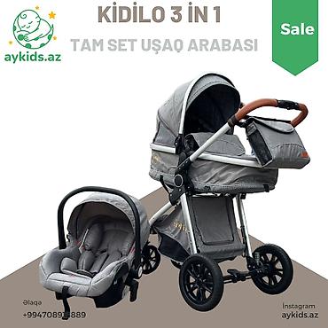 kidilo коляска 3 в 1: Новый, Бесплатная доставка, Доставка в районы — 2