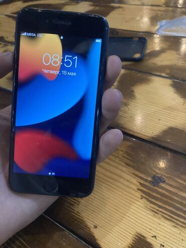 Apple iPhone: IPhone 7, Б/у, 32 ГБ, Black Titanium, 100 %