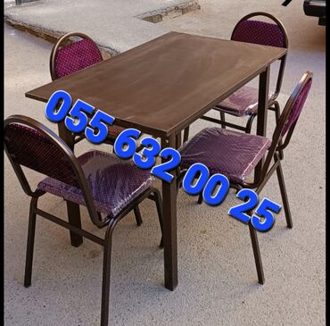 Bağ, çöl masa və oturacaq dəstləri: Yeni, Kvadrat masa, 4 stul, Açılmayan, Stullar ilə, Dəri, Azərbaycan -da lalafo.az — 27 Bağ, çöl masa və oturacaq dəstləri: Yeni, Kvadrat masa, 4 stul, Açılmayan, Stullar ilə, Dəri, Azərbaycan — 27