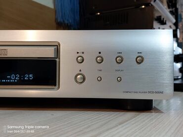 DVD i Blu-ray plejeri: Denon DCD-500AE – CD plejer - Hi‑Fi CD plejer iz Denon AE serije — 10