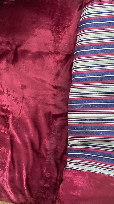 vilyur: Məxməri parça – tünd narıncı-bordo (şərab) rəngi - Material: Yüksək — 2