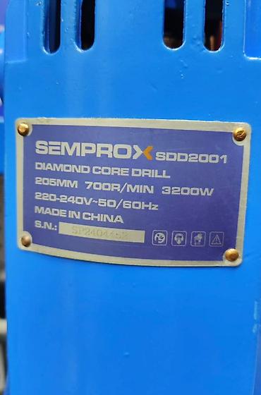 diamond: Дрели алмазного сверления, От 2700 до 3200 Вт, Новый — 2