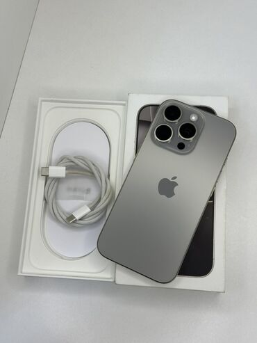 чехол на редми 10 с: IPhone 16 Pro, Колдонулган, 256 ГБ, Natural Titanium, Коргоочу айнек, Кабель, Куту, 98 %