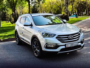hyundai santa fe 2018: Hyundai Santa Fe: 2017 г., 2.2 л, Автомат, Дизель, Кроссовер