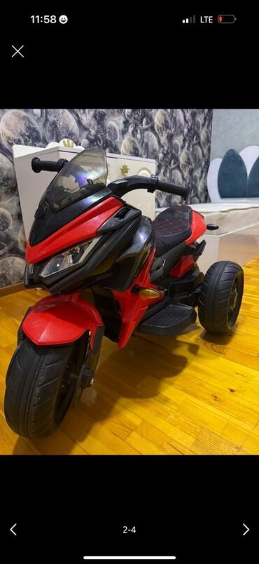 Uşaq üçün elektrik maşınları: Dilek….Motosikil satilir 150 azn Mahnisi falan var bulutuzla qosmaq