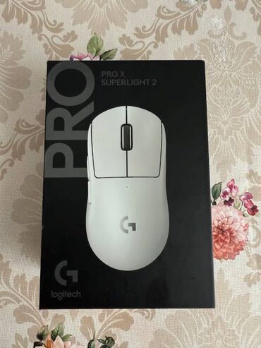 Noutbuklar üçün örtük və çantalar: Logitech G PRO X Superlight 2 gaming mouse. Yenidir, qutusu açılmayıb