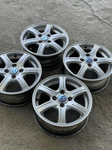 скупка покрышки: Литые Диски R 14 Volkswagen, Комплект, отверстий - 4, Б/у