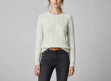 sweter monki: H&M, Sweter damski, rozmiar S