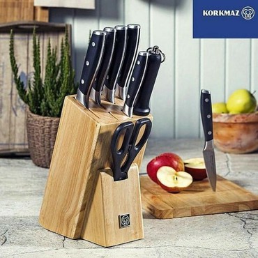 bıçaq dəsti v Azərbaycan | Bıçaqlar: Bicaq desti biçaq bıçaq korkmaz 8 cewidli model paslanmaz eyilib