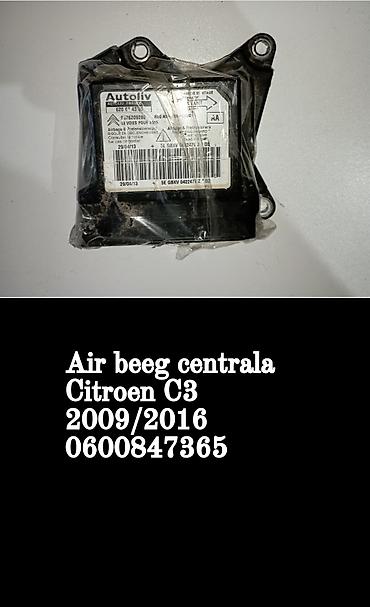 gps tracker za auto cena: Airbag centrala (modul) za Citroën C3, godišta 2009–2016. - — 1
