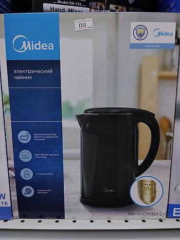 Электрический чайник Midea MK-SH17M301-2 - Объем: 1,5 л - Мощность