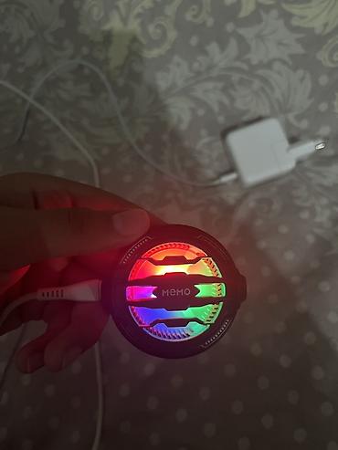 mini usb ventilator: Məhsul: MEMO CX07 mobil oyun soyuducusu (ice machine) – RGB işıqlı — 1