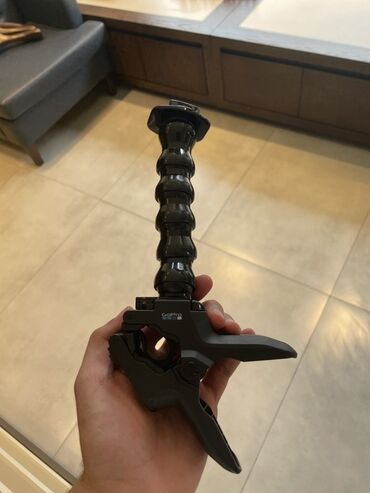 Техника для кухни: GoPro kameralar üçün nəzərdə tutulmuş bu qara rəngli çevik montaj