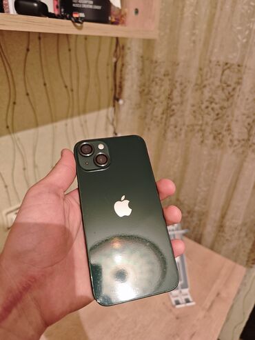 Boşqablar: IPhone 13, 128 GB, Yaşıl, Simsiz şarj, Face ID, Sənədlərlə