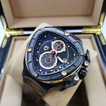 ремешок на часы: Часы Lamborghini ️Люкс качества ️Диаметр 46 мм ️Японский кварцевый