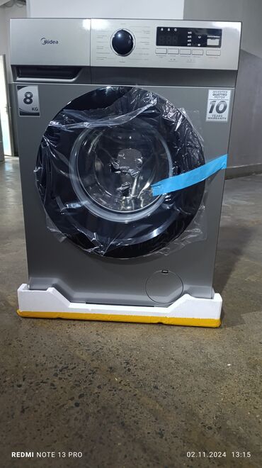 Стиральные машины: Стиральная машина Midea, Новый, Автомат, До 9 кг, Компактная at lalafo.kg — 10 Стиральные машины: Стиральная машина Midea, Новый, Автомат, До 9 кг, Компактная — 10