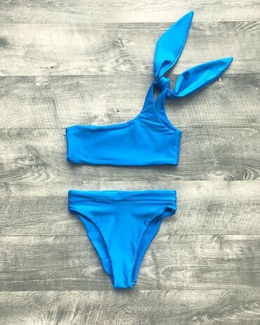 y2k odeca: M (EU 38), Lycra, Single-colored, color - Light blue