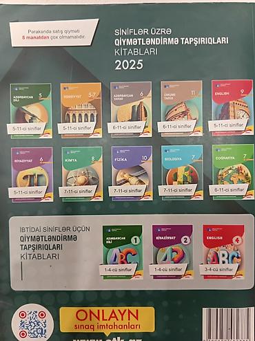 drakula kitabı: Məhsul: “Azərbaycan dili – 2025 Test Toplusu” (DİM) - Ümumi orta (9 — 3
