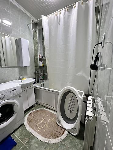 106: 2 комнаты, 66 м², Кок-Жар мкр 106 серия улучшенная, 7 этаж — 1