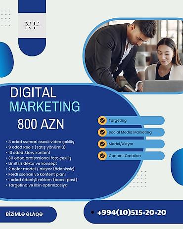 tualet dizayni: Rəqəmsal Marketinq xidməti – New Face Agency 500 AZN paketi: - 2 ədəd — 3