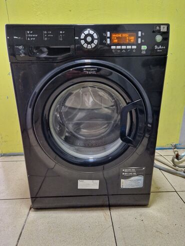 Paltaryuyan maşınlar: Paltaryuyan maşın Hotpoint Ariston, 9 kq, İşlənmiş, Avtomat, Qurutma var, Kredit yoxdur, Ödənişli çatdırılma