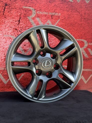 Диски: Литые Диски R 17 Lexus, Комплект, отверстий - 6, Б/у