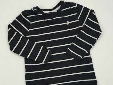 bluzka w paski czarno białe: Bluzka, George, 5-6 lat, 110-116 cm, stan - Dobry
