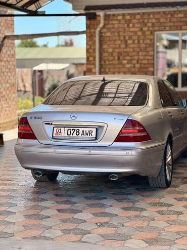 обмен с доплатой: Mercedes-Benz S-Class: 2000 г., 4.3 л, Автомат, Бензин, Седан