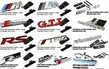 Auto delovi, gume i tjuning: Samolepljiv znak Audi Q5. Samolepljvi znak Q5, Q7 Audi. ✨ Dosta — 12