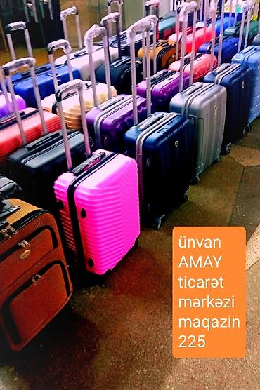 İdman və istirahət: Çamadan. 50 manatdan başlayan qiymətlərlə. Ünvan AMAY ticarət mərkəzi — 4