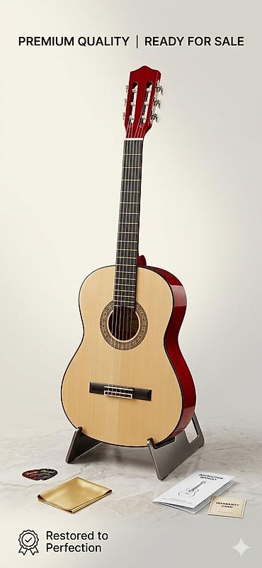 classi: Klassik akustik gitara – premium keyfiyyət, satışa hazır ((((az — 1