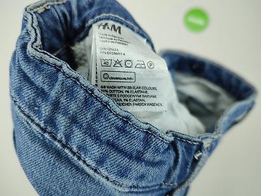 bluzka nirvana: Spodnie jeansowe, H&M, 13 lat, 158, stan - Bardzo dobry — 6