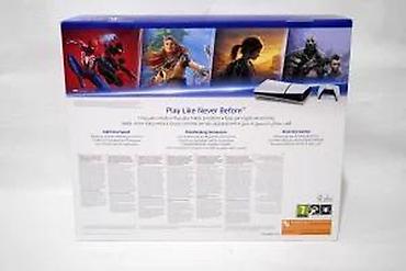 PS5 (Sony PlayStation 5): U ponudi je Sony PlayStation 5 Slim (Disk verzija). Za više — 12
