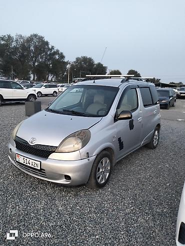 форанер 2004: Toyota Yaris Verso: 2002 г., 1.5 л, Механика, Бензин, Универсал — 3